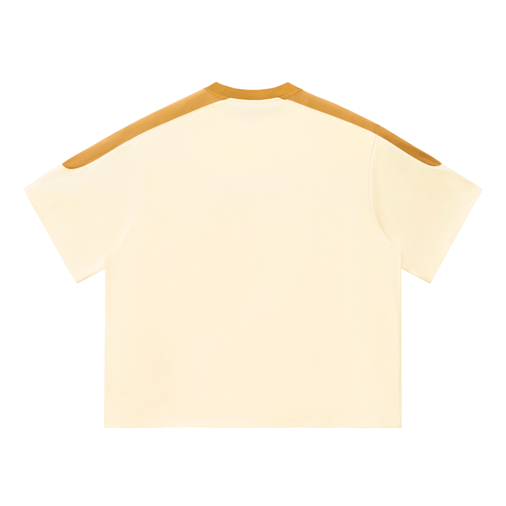 "SS" Orange Oversized T-Shirt