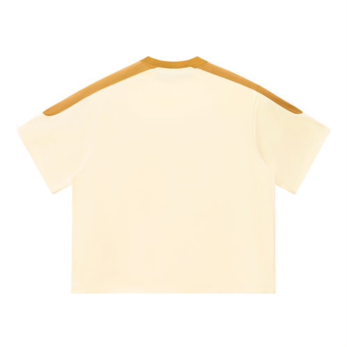 "SS" Orange Oversized T-Shirt
