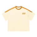 "SS" Orange Oversized T-Shirt