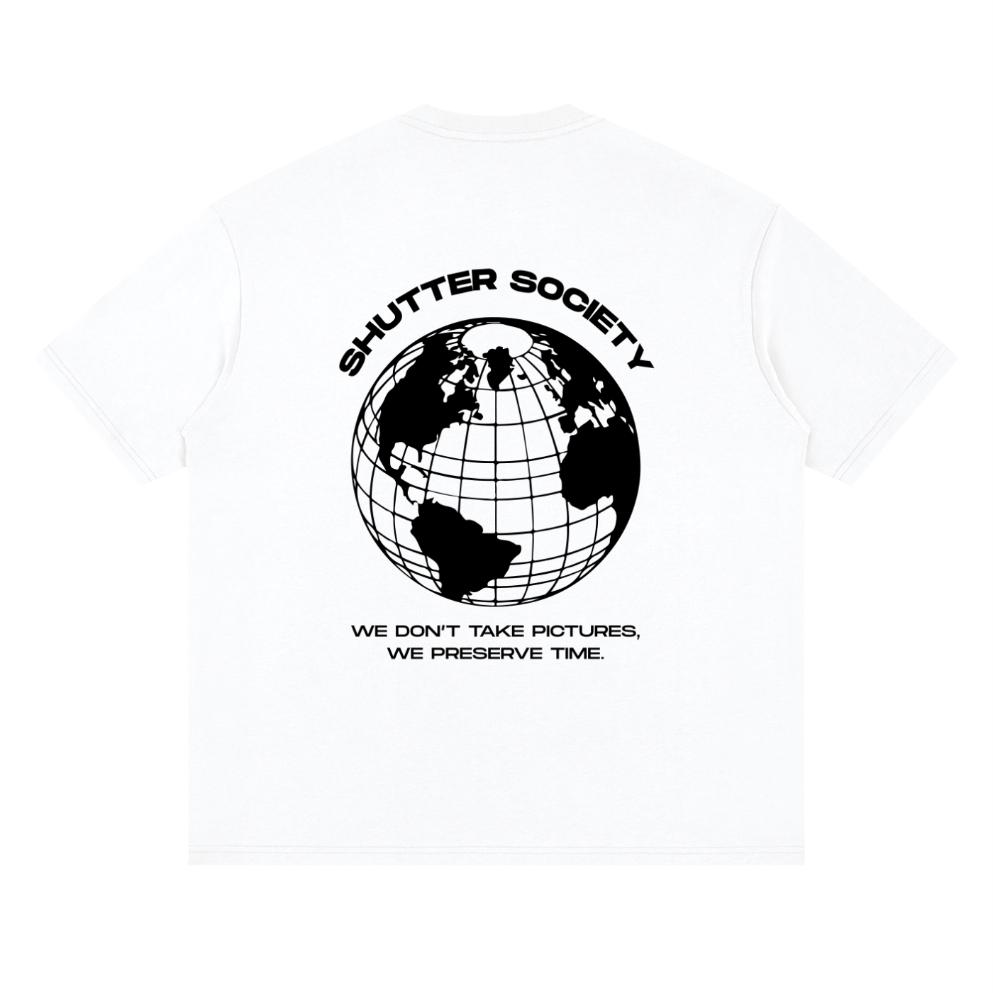 Shutter Society Worldwide Loose Drop Shoulder T-Shirt